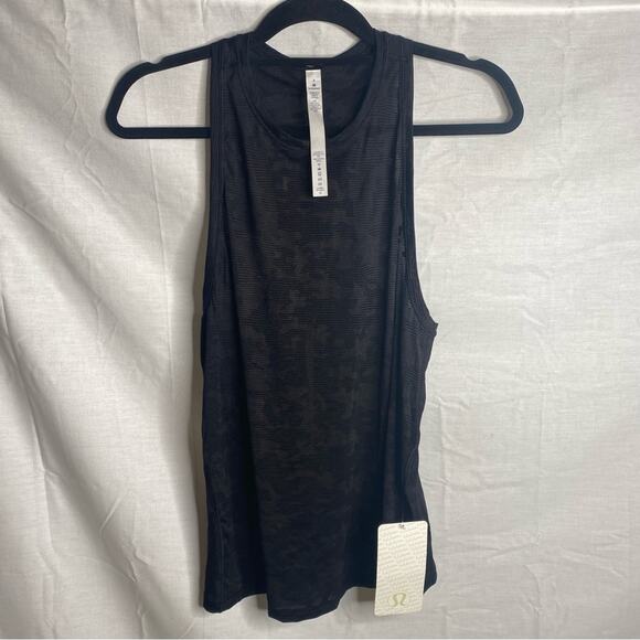 Lululemon mile ahead tank‎ Tie Back Racerback Tank Camo new with tag - Picture 3 of 8